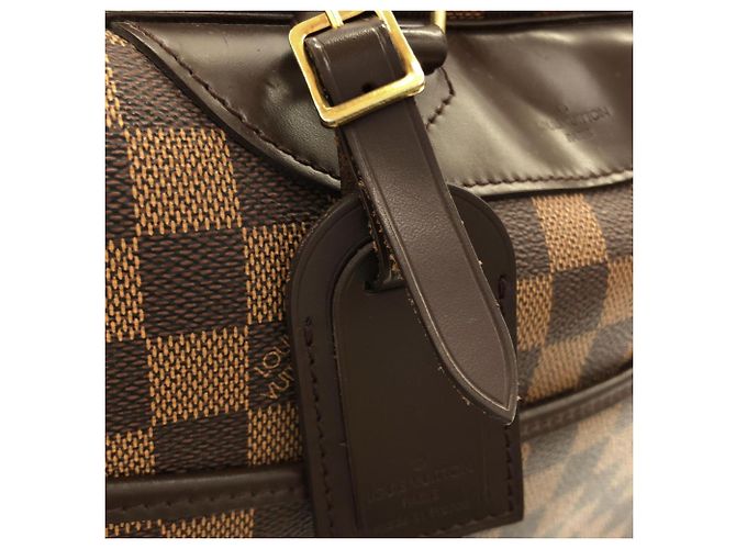 Bolso de mano Vanity Louis Vuitton Damier Bowling Castaño - vista 7