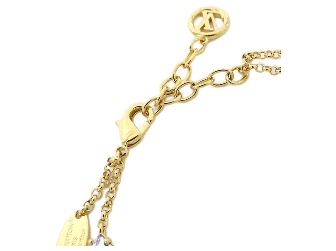 Bracciale Louis Vuitton Lady Rosa D'oro Porpora - vista 4