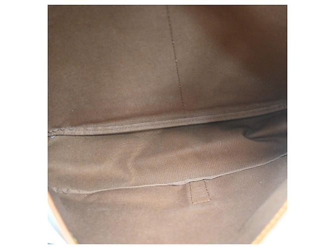 Louis Vuitton Saumur Monogram Canvas 35 Marron - vue 5