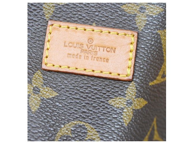Louis Vuitton Saumur Monogram Canvas 35 Marron - vue 6