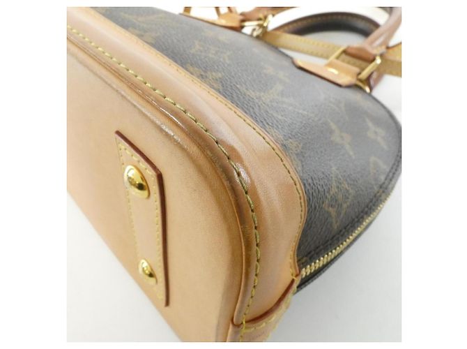 Borsa Louis Vuitton Monogram Alma BB Marrone - vista 2