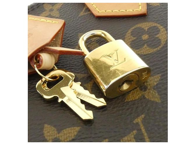 Borsa Louis Vuitton Monogram Alma BB Marrone - vista 3