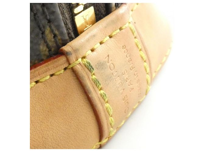 Borsa Louis Vuitton Monogram Alma BB Marrone - vista 4