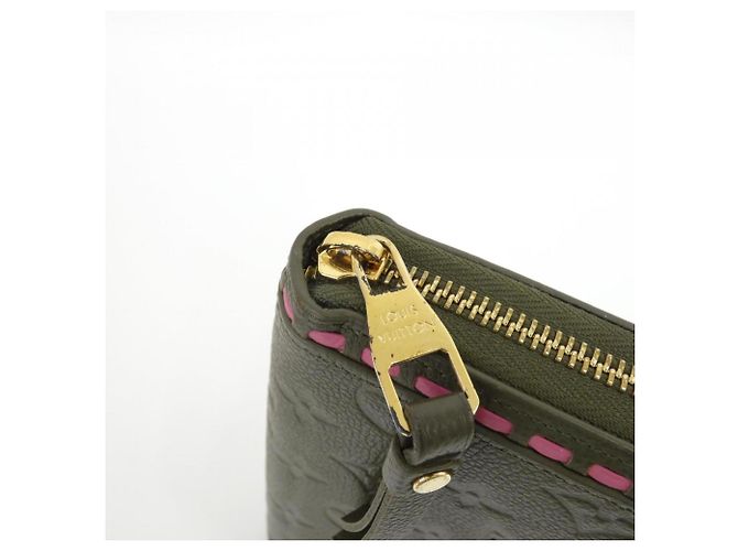 Louis Vuitton Monogram Empreinte Zippy Wallet M62451 Green Khaki - view 6