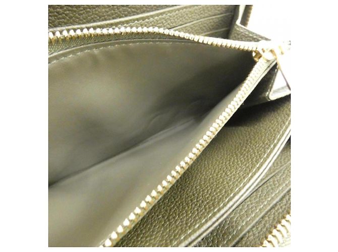 Louis Vuitton Monogram Empreinte Zippy Wallet M62451 Green Khaki - view 9