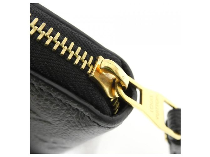 Portafoglio Zippy Louis Vuitton Monogram Empreinte Nero - vista 4