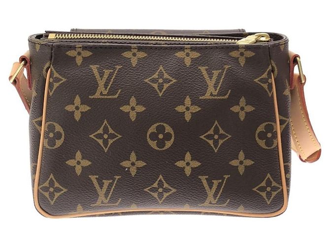 Borsa a tracolla Louis Vuitton Monogram Viva Cite PM Marrone - vista 2