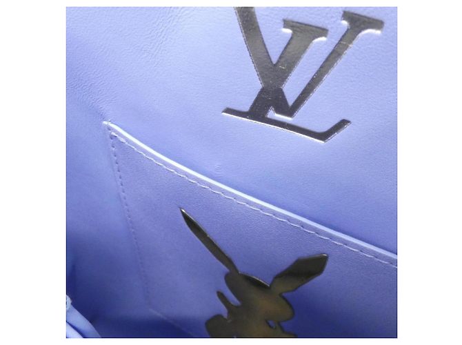 Louis Vuitton Monogram Certy Montaigne MM Handtasche Blau - Ansicht 10