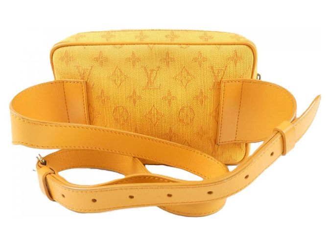 Louis Vuitton Monogram Denim Outdoor Messenger Bag Orange - Ansicht 2