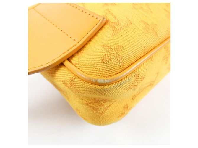 Louis Vuitton Monogram Denim Outdoor Messenger Bag Orange - Ansicht 3