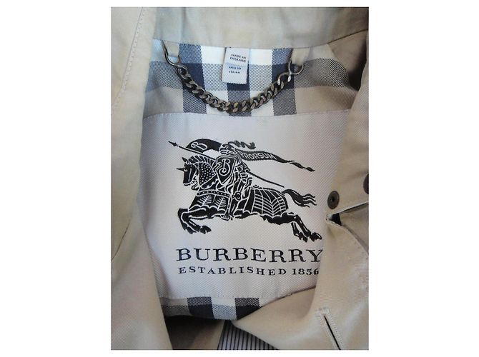 Burberry Gabardina clásica beige de algodón - vista 2