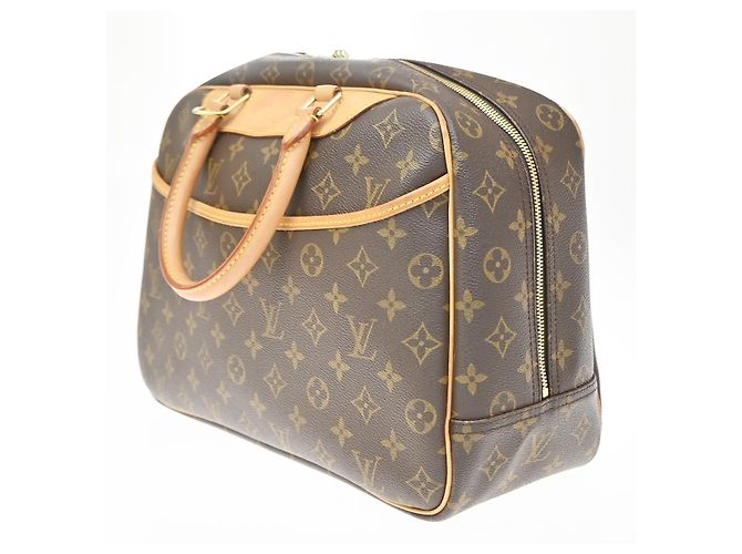 Louis Vuitton Deauville Monogram Canvas MM Marrom - vista 2