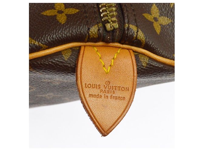 Louis Vuitton Keepall Monogram Canvas 55 Marron - vue 6