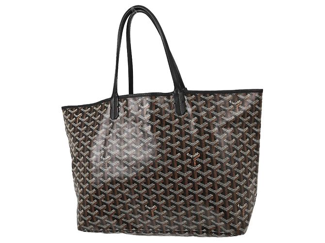 Goyard Saint Louis Coated Canvas PM Schwarz - Ansicht 2