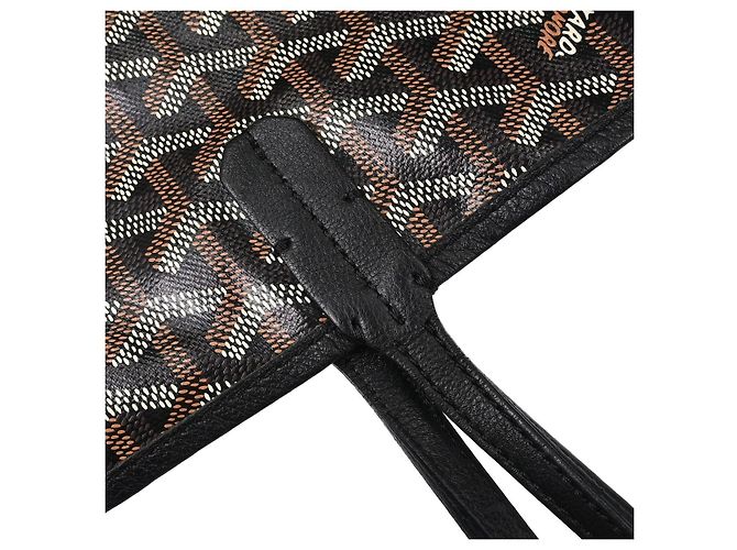 Goyard Saint Louis Coated Canvas PM Schwarz - Ansicht 4
