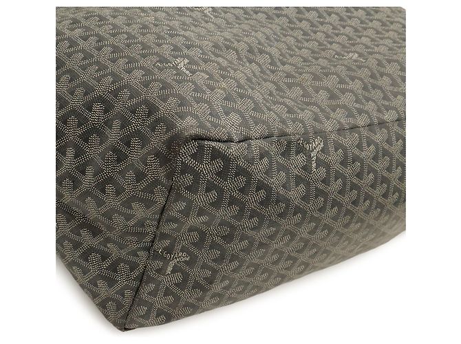 Borsa Tote Goyard Saint Louis GM Marrone Bianco Giallo - vista 4