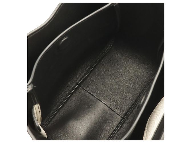 Prada Small Leather Tote Bag White - view 6