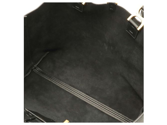 Sac cabas Chloé Marcie Small Noir - vue 8
