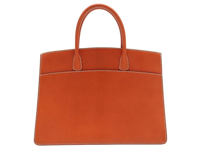 Hermès Bolso HERMES Whitebus GM Castaño Blanco Avellana - vista 2