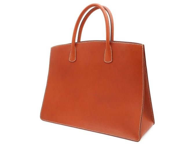 Hermès Bolso HERMES Whitebus GM Castaño Blanco Avellana - vista 3