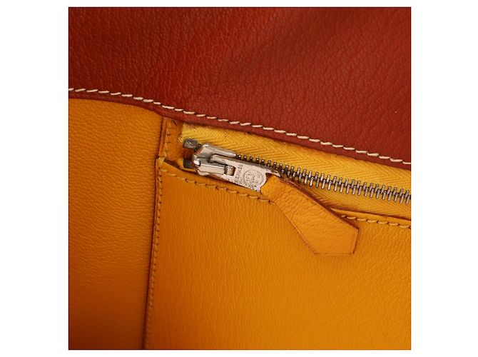 Hermès Bolso HERMES Whitebus GM Castaño Blanco Avellana - vista 7