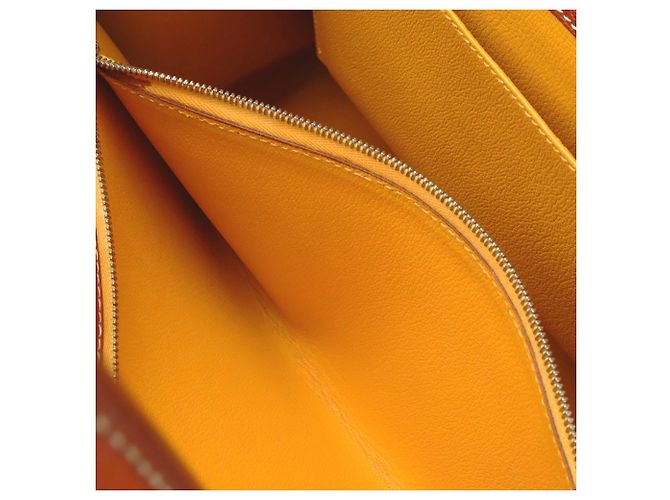 Hermès Bolso HERMES Whitebus GM Castaño Blanco Avellana - vista 8