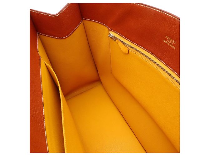 Hermès Bolso HERMES Whitebus GM Castaño Blanco Avellana - vista 9