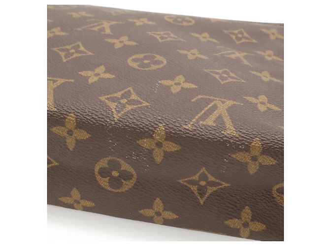 Louis Vuitton Monogram Pochette Toilette 26 Handbag Pouch Marrone Monogramma - vista 7