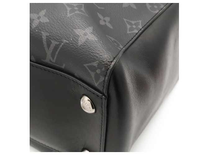 Louis Vuitton Monogram Eclipse Grand Sac Tote Bag Brown Black - view 4