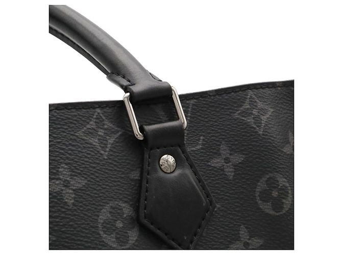 Louis Vuitton Monogram Eclipse Grand Sac Tote Bag Brown Black - view 6