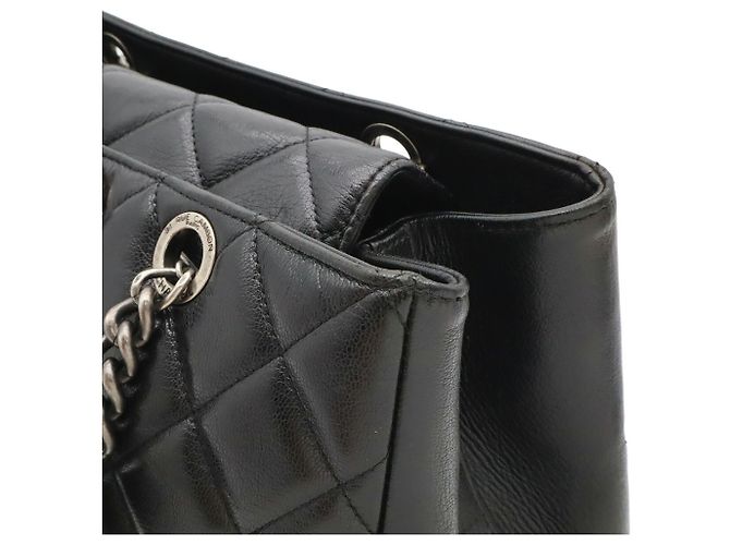 Bolso Chanel Boy Chanel Matelassé Coco Mark Chain Bag Negro - vista 8