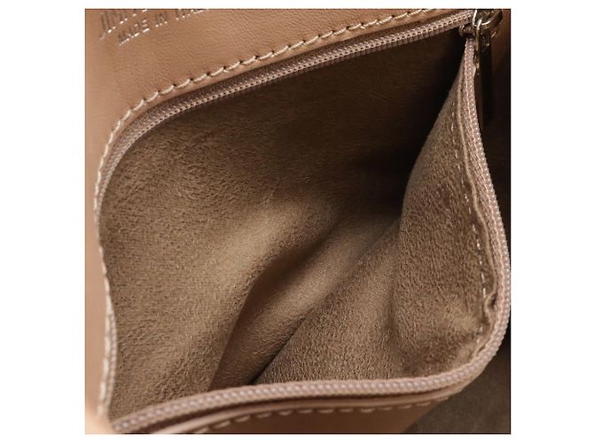 Borsa Tote Jimmy Choo Sasha S Beige - vista 10