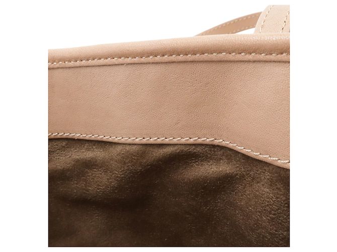 Borsa Tote Jimmy Choo Sasha S Beige - vista 9