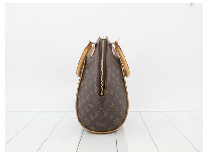 Louis Vuitton Ellipse MM em toile Monogram Marrom Monograma - vista 8