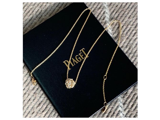 Collar Piaget Rose Collection Oro Rosa y Diamantes Dorado - vista 7