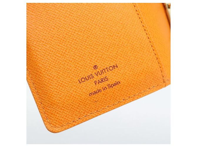 Copertina Agenda Louis Vuitton Epi Leather PM Arancione - vista 7