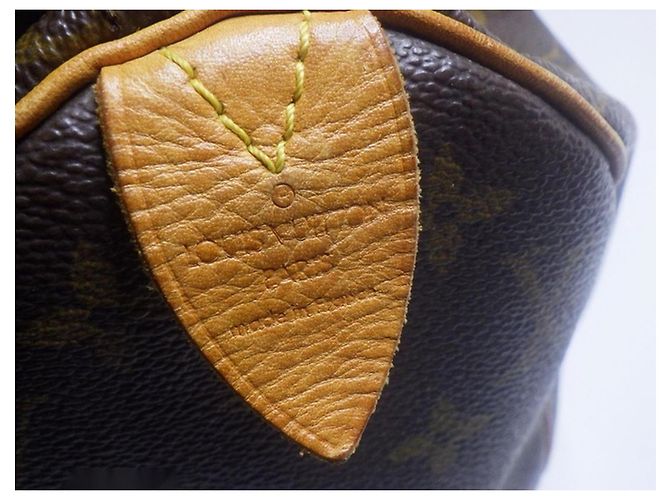 Louis Vuitton Speedy 25 Monogram Marrone Monogramma - vista 3