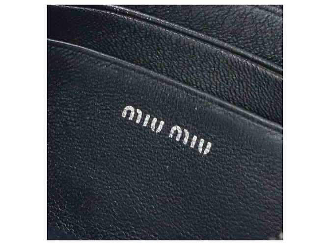 Borsa a tracolla Miu Miu in pelle nera Nero - vista 16