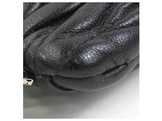 Borsa a tracolla Miu Miu in pelle nera Nero - vista 7