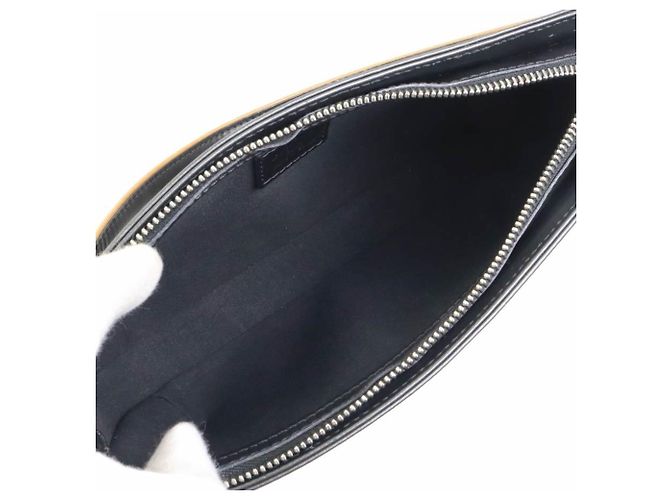 Borsa a spalla Louis Vuitton Monogram Mat Marrone Nero - vista 5