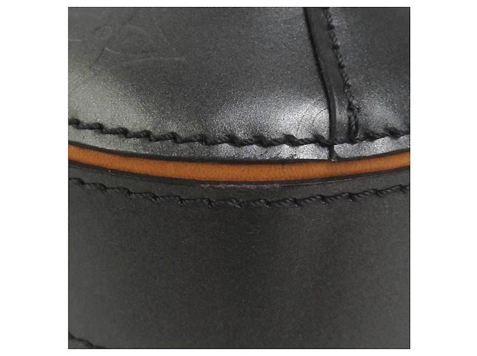 Borsa a spalla Louis Vuitton Monogram Mat Marrone Nero - vista 6
