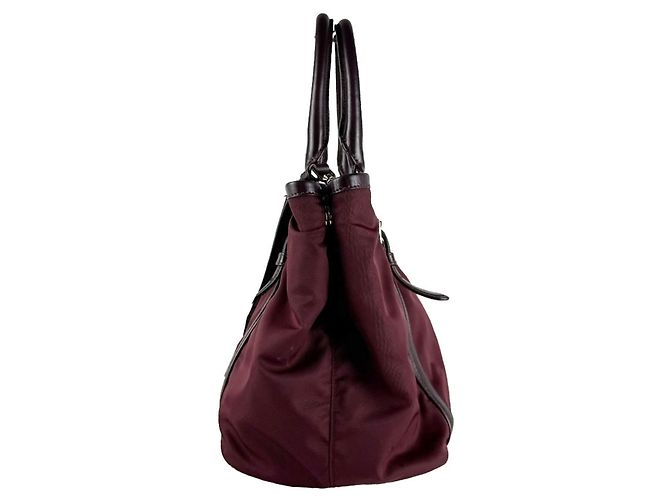 Prada Burgundy Handtasche/Schultertasche Bordeaux - Ansicht 2