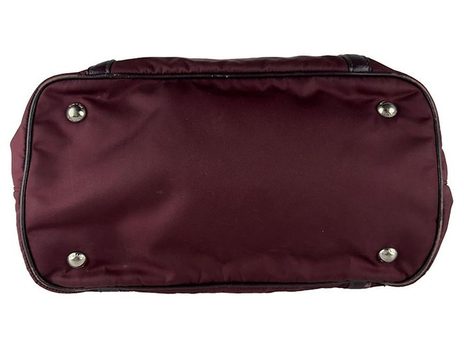 Prada Burgundy Handtasche/Schultertasche Bordeaux - Ansicht 4