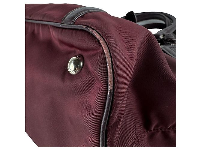Prada Burgundy Handtasche/Schultertasche Bordeaux - Ansicht 8