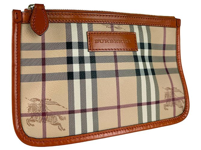 Borsa a tracolla Burberry Beige e Arancione - vista 12