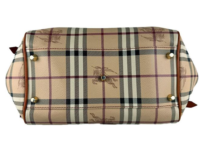 Borsa a tracolla Burberry Beige e Arancione - vista 4