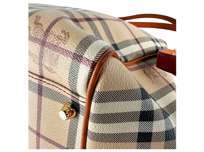 Borsa a tracolla Burberry Beige e Arancione - vista 8