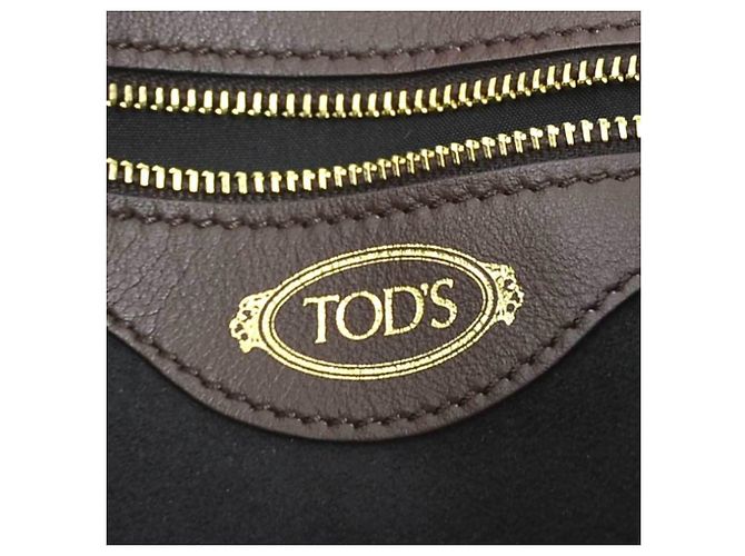 Tod's Double T Schultertasche Braun - Ansicht 12