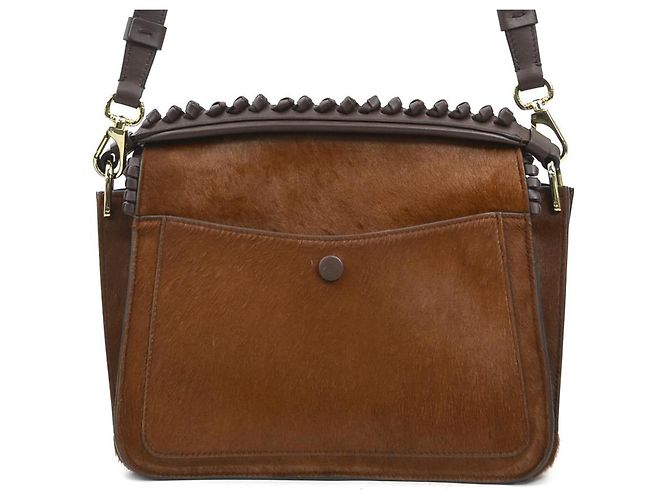 Tod's Double T Schultertasche Braun - Ansicht 3