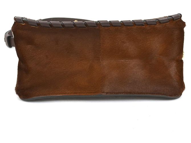 Tod's Double T Schultertasche Braun - Ansicht 4